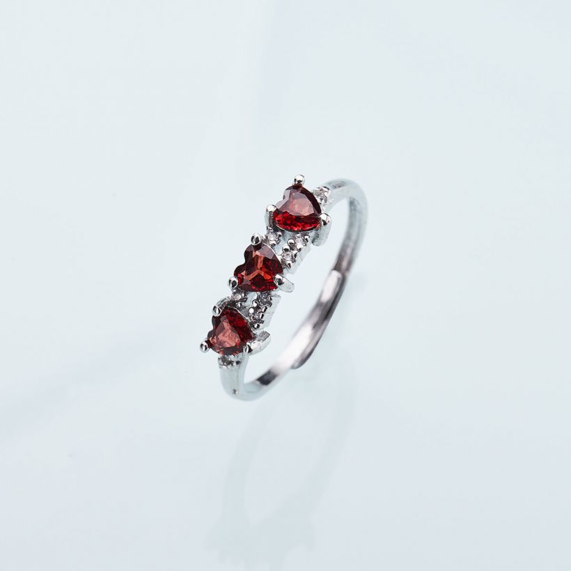 Garnet Ring KJSL001