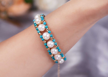 How to make Pearl Bracelet KSZZ006 ? 